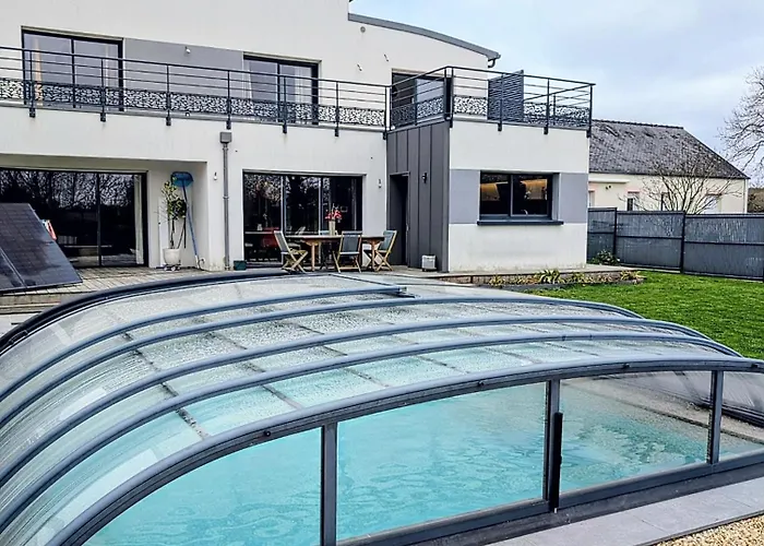 Вилла Somptueuse Maison Familiale Avec Piscine